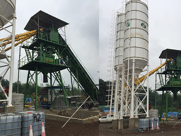 concrete batching plants