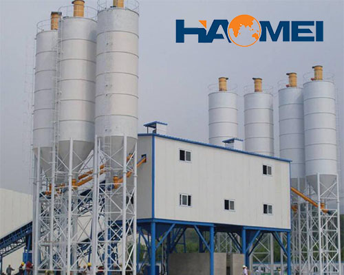 commercial HZS180 concrete batching plant price